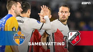 ⏱️ SANDER VAN DE STREEK na 1️⃣ minuut al trefzeker! ⚡ | Samenvatting Blauw Geel '38 - FC Utrecht