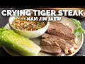 Crying Tiger Steak with Nam Jim Jaew Dipping Sauce