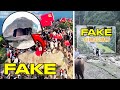 Everything is FAKE in China - FAKE Rocks and FAKE Scenery!