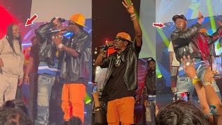 Shatta Wale & Medikal Surprised Daddy Lumba On Stage At Legends Night Concert