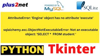 AttributeError and Not an executable object error in SQLAlchemy