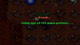 Biggest noob in Tibia's history (level 125)