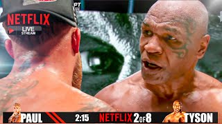 Jake Paul vs. Mike Tyson KO!🥊Knockdowns FULL FIGHT HIGHLIGHTS | Netflix 2024 Boxing Match Breakdown