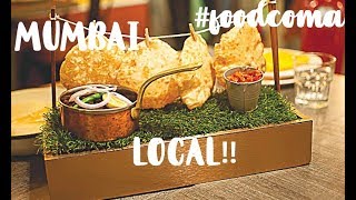 Mumbai Local || A Journey To The Land of Veg Food || Kolkata Food || #foodcoma #vlog4