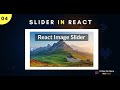 Build React Image Slider From Scratch Tutorial | How to build a slider with react #slider