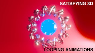 Oddly Satisfying 3D Looping Animations [Relaxing Compilation] #2