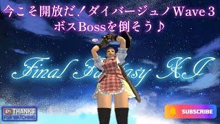 今こそ開放だん！ダイバージュノWave３ボスBossを倒そう♪(FF11ビス鯖) Bismarck Server