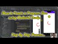 Progress Bar Tutorial using Android Studio | Step by Step #android #androidstudio