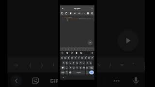Print your name through Java programming in your mobile #java #programming #short #shorts #viral