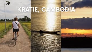 OFF THE BEATEN PATH CAMBODIA TRAVEL | Bike tour of Koh Trong and exploring Kratie