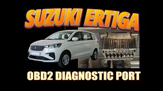 SUZUKI ERTIGA ( 2019 ) - OBD2 DIAGNOSTIC PORT LOCATION