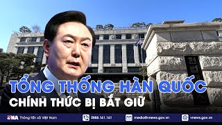 Lần đầu tiên trong lịch sử Hàn Quốc ra lệnh bắt giữ chính thức với Tổng thống đương nhiệm