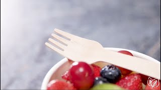 PrimeWare by AmerCareRoyal Wooden Cutlery Product Launch Video