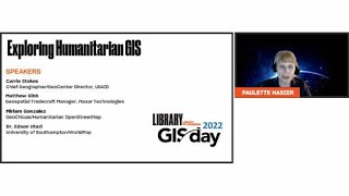 GIS Day 2022: Exploring Humanitarian GIS