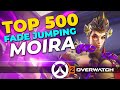 Overwatch 2 BEST MOIRA Gameplay! Huge Rank Jump (Arx Top 500 Gameplay)