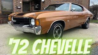 1972 Chevrolet Chevelle SS - 402 #s Match W/ AC - SOLD