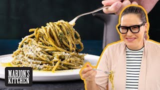 Thai Basil Pesto Pasta | OBSESSED with fusion pasta 😆Marion's Kitchen