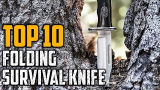 Top 10 Best Folding Survival Knife Review In 2023