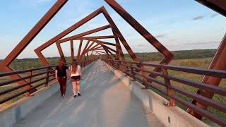 HIGH TRESTLE TRAIL BRIDGE LOCATED IN MADRID, IOWA