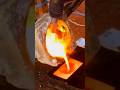 AMAZING SKILL WORK.! HOW TO MAKE GOLD BULLION WITH MELTING GOLD ORE #melting #meltingmetal #gold