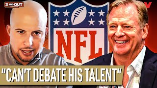 Why NFL commissioner Roger Goodell is disliked by the media | 3 & Out