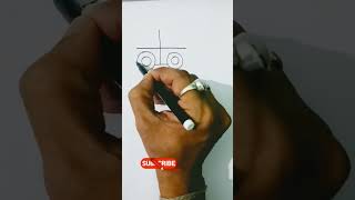 Quick simple and easy drawing of Car l Car drawing for beginner #shortsfeed #shorts #viral #car