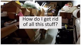 How do I get rid of all this stuff? Clearing out storage units.