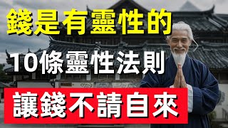 財富從四面八方湧向你！錢是有靈性的，10條靈性法則，讓錢不請自來。#修行思維 #修行 #福報 #禪 #道德經 #覺醒 #開悟 #禅修