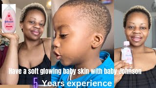 BABY JOHNSON OIL/LOTION | 5 YEARS REVIEW OF SON AND MOTHER.#babyoil #skincare