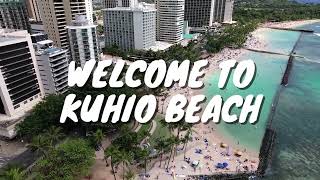 Kuhio Beach + Walls \u0026 Queens Beach | Waikiki Beaches | Text Video