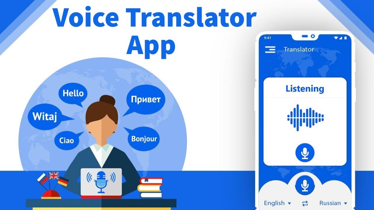 How To Build A Voice Language Translator App || App Development ...