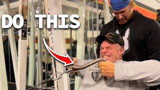 Mike O'Hearn And Billy Gunn Full Back Workout