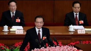 La Chine de 2012 par Wen Jiabao