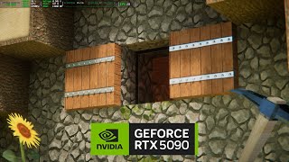 RTX 5090 vs Minecraft 4K + Shaders + Textures + Distant Horizons