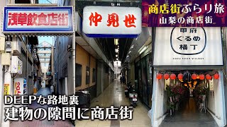 【建物隙間・スナック街】山梨県甲府の商店街、DEEPレトロスポット