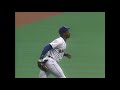 tex@sea griffey jr. crashes into wall makes catch