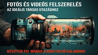 Fotós és videós felszerelés az ideális társas utazáshoz | Készítsd fel magad a következő kalandra!