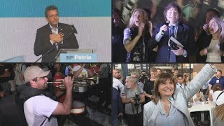 Argentina elegirá presidente en balotaje entre el ministro Massa y el antisistema Milei | AFP