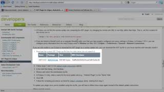 chA4 - adding the Android Developers Toolkit plugin [ADT] to Eclipse IDE