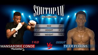 Mansaborie Conde vs Tyler Perkins 2/20/2021