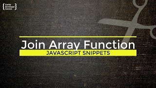 JavaScript join method: How to merge arrays into one value