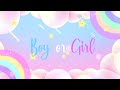 2 Hour Gender Reveal Baby Shower Boy or Girl Background Video  365Edits.com RSVP Website Builder