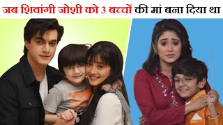 When Shivangi Joshi was made the mother of 3 children, Shivangi was shocked to see this