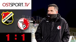 Später VfB-Ausgleich bei Duda-Rückkehr: Halberstadt - Berliner AK 1:1 | Regionalliga Nordost