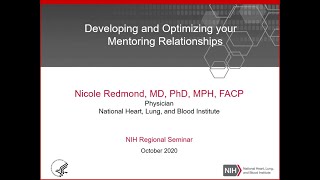 Developing & Optimizing Your Mentoring Relationships