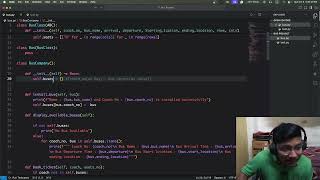 Python OOP Ticket Booking System | Object-Oriented Programming Project