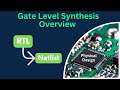 Topic 3 in PD: Synthesis Flow Overview: Optimizing RTL to Netlist