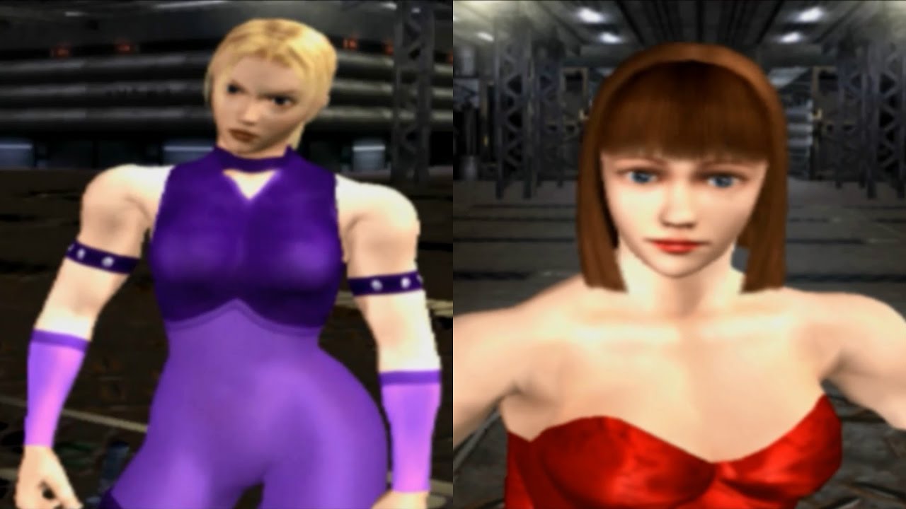 Tekken Tag Tournament: Arcade Mode - Nina Williams & Anna Williams ...