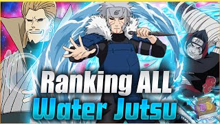 Ranking All Water Jutsu Styles | Naruto Deep Dive