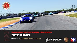 iRacing Sportsbil NM 2025 | Runde 4 Sebring